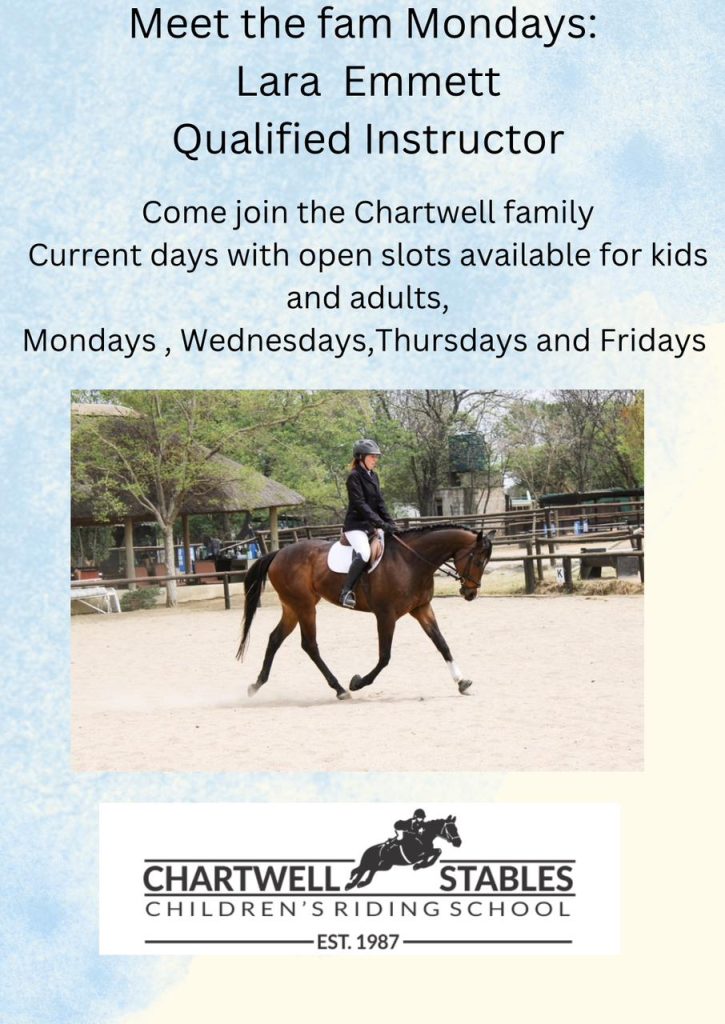 Lara Emmett - Chartwell Stables